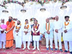 मुख्यमंत्री ने विशाल सतनाम सद्भाव पदयात्रा का किया शुभारंभ