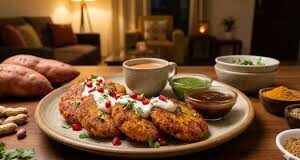 कुछ चटपटा और नया खाने का है मन? घर पर आसानी से बनाएं क्रिस्पी शकरकंद की टिक्की