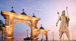 51 फीट की दिव्य वनवासी श्रीराम की प्रतिमा ग्वालियर से रवाना