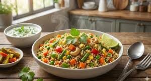 वेट लॉस के लिए बेस्ट है प्रोटीन से भरपूर वेजिटेबल क्विनोआ पुलाव, दिनभर रखेगा आपको एनर्जेटिक