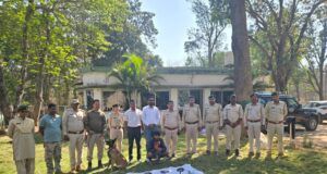 कटघोरा वनमंडल की सतर्कता से तेंदुए का सफल रेस्क्यू और शिकारी गिरफ्तार