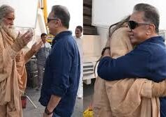 कमल हासन से 40 साल बाद हुई Big B की मुलाकात, Kalki 2 के सेट से Amitabh ने शेयर की BTS तस्वीरें