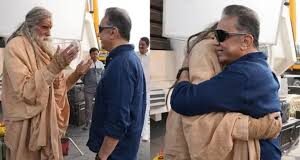 कमल हासन से 40 साल बाद हुई Big B की मुलाकात, Kalki 2 के सेट से Amitabh ने शेयर की BTS तस्वीरें
