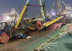 सूरजकुंड मेले में बड़ा हादसा, अचानक टूटकर गिरा झूला; दर्जनों लोग घायल, एक की मौत