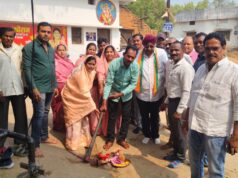 नगर पंचायत नगरी में पार्षद निधि से विकास कार्यों का भूमिपूजन संपन्न