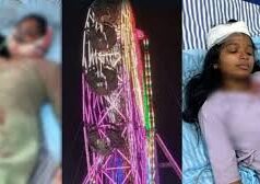 शिवरीनारायण मेले में बड़ा हादसा : आकाश झूला टूटने से 6 लोग गिरे, 2 युवतियों की हालत नाजुक, महिला समेत 3 अन्य घायल