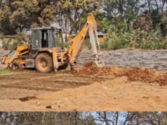 बेलसोंडा में सरकारी जमीन को प्रशासन ने किया अतिक्रमण मुक्त