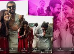 मांग में सिंदूर, अनारकली सूट… शादी के बाद Rashmika Mandanna पति विजय संग पहली बार हुईं स्पॉट