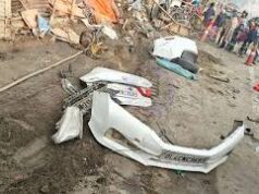 महाराष्ट्र में भीषण सड़क हादसा, परभणी पुल से टकराई कार; 4 युवकों की मौत……