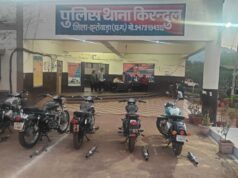 मॉडिफाइड साइलेंसर वाली 5 बुलेट बाइकों पर सख्त कार्रवाई