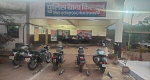 मॉडिफाइड साइलेंसर वाली 5 बुलेट बाइकों पर सख्त कार्रवाई