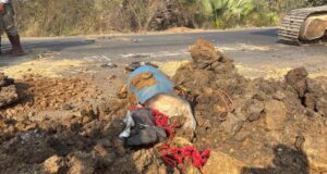 स्टेट हाईवे पर नक्सलियों की बड़ी साज़िश नाकाम: सुरक्षा बलों ने 30 किलो का शक्तिशाली आईईडी किया बरामद