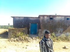 आंगनबाड़ी भवन बनकर तैयार होने से पहले हुआ जर्जर- चढ़ा भ्रष्टाचार की भेंट