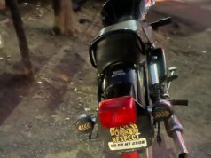 38 वाहनों पर यातायात पुलिस की कार्रवाई,फैंसी और आड़ा-तिरछा नंबर प्लेट हटाने का अभियान जारी