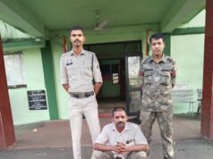 ऑपरेशन आघात” के तहत पूंजीपथरा पुलिस की कार्रवाई, होटल में छिपाकर रखी अवैध अंग्रेजी शराब जब्त