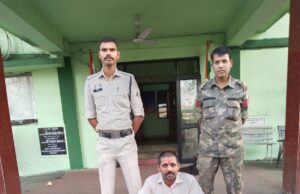 ऑपरेशन आघात” के तहत पूंजीपथरा पुलिस की कार्रवाई, होटल में छिपाकर रखी अवैध अंग्रेजी शराब जब्त