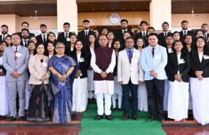 प्रशिक्षु न्यायाधीश लोकतंत्र के तीसरे स्तंभ के रूप में निभाएंगे महत्वपूर्ण भूमिका : मुख्यमंत्री साय