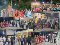 श्री राघव मंदिर परिसर में होली महोत्सव गरिमा और सौहार्द के साथ संपन्न