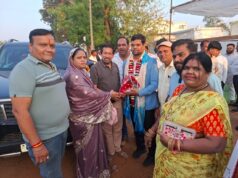 यूपीएसी चयनित संजय का भाजपाजनों ने किया स्वागत