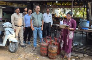 जिले में घरेलू गैस सिलेंडर की पर्याप्त उपलब्धता, खाद्य विभाग की लगातार निगरानी