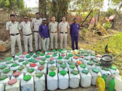 “ऑपरेशन आघात” के तहत कोतरारोड़ पुलिस की बड़ी कार्रवाई — ग्राम बायंग में अवैध शराब की सूचना पर रेड