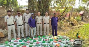 “ऑपरेशन आघात” के तहत कोतरारोड़ पुलिस की बड़ी कार्रवाई — ग्राम बायंग में अवैध शराब की सूचना पर रेड