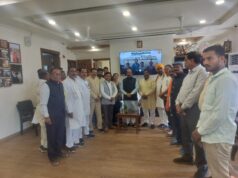 नगरी में फोरलेन सड़क व तालाब सौंदर्यीकरण के लिए मंत्री से मांगी स्वीकृति, जल्द सौगात मिलने की उम्मीद