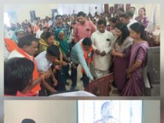 घरघोड़ा एसडीएम सभागार में कृषक उन्नति योजना अंतर्गत आदान सहायता राशि वितरण समारोह का किया गया आयोजन