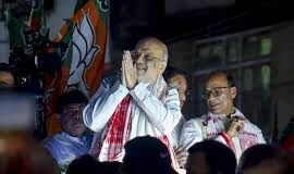 असम में तीसरी बार प्रचंड बहुमत से बनेगी बीजेपी सरकार, गुवाहाटी में गरजे अमित शाह