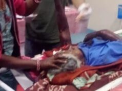 जंगली जानवर गांव में घुस आया, हमले से कई ग्रामीण घायल