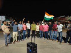 भारत की ऐतिहासिक जीत पर नगरी में जश्न, युवाओं ने आतिशबाजी कर मनाई खुशी