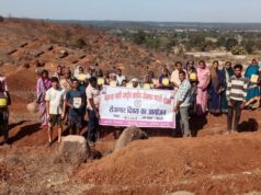 मोर गांव मोर पानी अभियान से जल संरक्षण की अनोखी पहल : लोहारी पंचायत के तीन एकड़ बंजर पहाड़ पर बने 460 कंटूर ट्रेंच, वर्षा ऋतु में 20 लाख लीटर पानी होगा संरक्षित