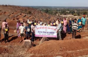 मोर गांव मोर पानी अभियान से जल संरक्षण की अनोखी पहल : लोहारी पंचायत के तीन एकड़ बंजर पहाड़ पर बने 460 कंटूर ट्रेंच, वर्षा ऋतु में 20 लाख लीटर पानी होगा संरक्षित