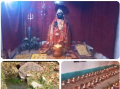 जहां रिसई माता कर रही थी विलाप आज भी उस जगह से रिसता है पानी चैत्र नवरात्र पर जलते है आस्था के दीप