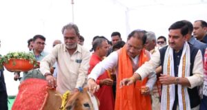 मुख्यमंत्री विष्णुदेव साय ने गौधाम योजना का किया शुभारंभ : प्रदेश में गोधन संरक्षण को मिला नया आधार