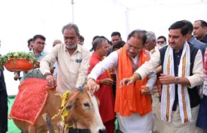 मुख्यमंत्री विष्णुदेव साय ने गौधाम योजना का किया शुभारंभ : प्रदेश में गोधन संरक्षण को मिला नया आधार