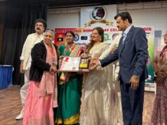 प्रेमशीला दिल्ली में “इंटरनेशनल वूमेंस विजनरी अवार्ड” से सम्मानित