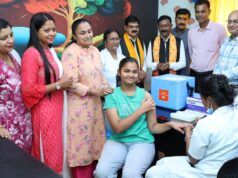 सर्वाइकल कैंसर से बचाव के लिए एचपीवी टीकाकरण अभियान का हुआ शुभारंभ