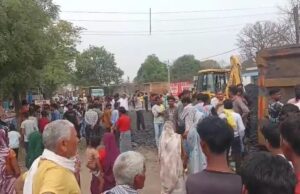 बालोद नेशनल हाईवे में बड़ा हादसा, चावल लोड ट्रक दुर्घटनाग्रस्त