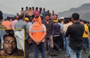 एसईसीएल दीपका खदान में श्रमिक की संदिग्ध मौत, परिजनों के साथ ड्राइवरों ने कंपनी के मुख्य द्वार को किया जाम, काम ठप