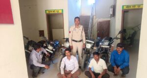 “ऑपरेशन अंकुश” के तहत बरपाली जंगल में जुआ फड़ पर पुलिस की बड़ी जुआ रेड, चार जुआरी गिरफ्तार