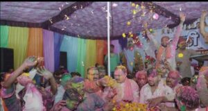 रतनपुर स्थित मंत्री निवास में होली मिलन समारोह, पारंपरिक फाग गीतों पर थिरके स्वास्थ्य मंत्री