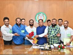 एनएचएम कर्मचारी संघ के प्रतिनिधिमंडल की मुख्यमंत्री विष्णु देव साय से सौजन्य मुलाकात