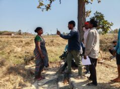 कोरिया में मनरेगा कार्यस्थलों पर श्रमिकों के ’फेस ऑथेंटिकेशन’ से लग रही हाजिरी’