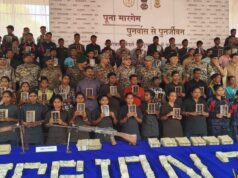 माओवाद को बड़ा झटका : 44 महिला समेत 108 नक्सलियों ने किया सरेंडर, 3.29 करोड़ का था इनाम…