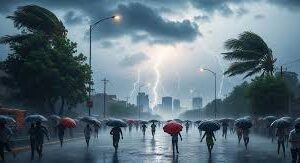 मौसम का यू टर्न, आज हल्की बारिश और बिजली गिरने की संभावना