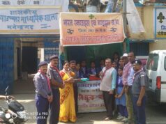 मनेंद्रगढ़ में प्याऊ का शुभारंभ: जनसहयोग से राहगीरों को मिल रहा शीतल जल