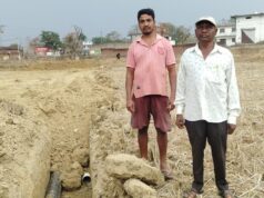 जल जीवन मिशन योजना नें उजाड़े किसानों के खेत: ठाणे मुंबई की कंपनी विक्रांत इंजीनियरिंग लिमिटेड के जनरल मैनेजर यशवंत एवं स्टाफ द्वारा विरोध के बावजूद किसान के खेत में बिछाया गया पाइप