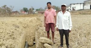 जल जीवन मिशन योजना नें उजाड़े किसानों के खेत: ठाणे मुंबई की कंपनी विक्रांत इंजीनियरिंग लिमिटेड के जनरल मैनेजर यशवंत एवं स्टाफ द्वारा विरोध के बावजूद किसान के खेत में बिछाया गया पाइप