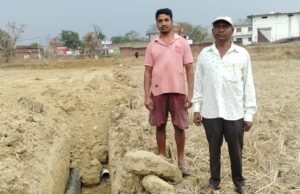 जल जीवन मिशन योजना नें उजाड़े किसानों के खेत: ठाणे मुंबई की कंपनी विक्रांत इंजीनियरिंग लिमिटेड के जनरल मैनेजर यशवंत एवं स्टाफ द्वारा विरोध के बावजूद किसान के खेत में बिछाया गया पाइप